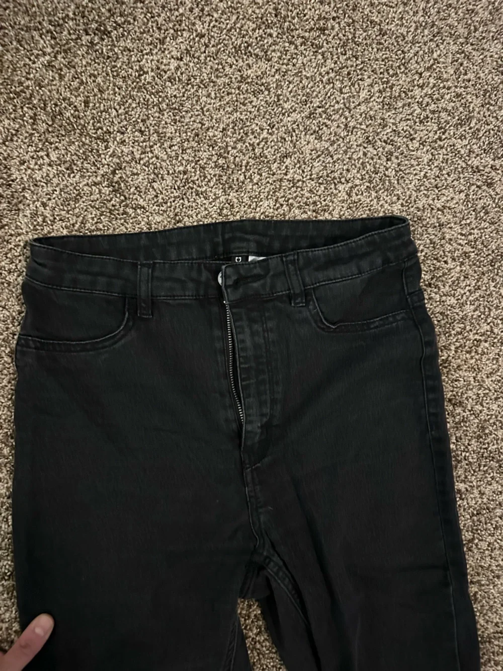 H&M super skinny faded black jeggings - Picture 4 of 6
